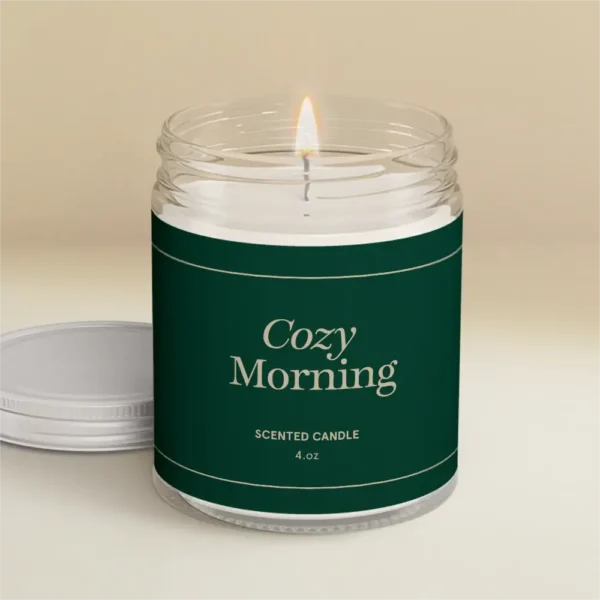 Cozy Morning scented candle